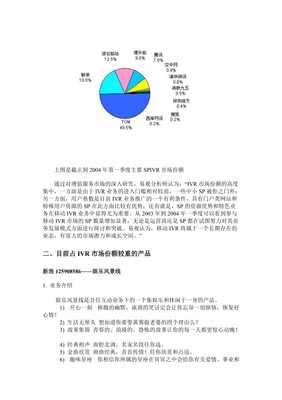 北京IVR產品市場調查報告
