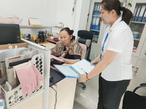 濟寧市太白湖新區許莊街道為民服務中心開展企業專項調研活動，優化市場服務效能